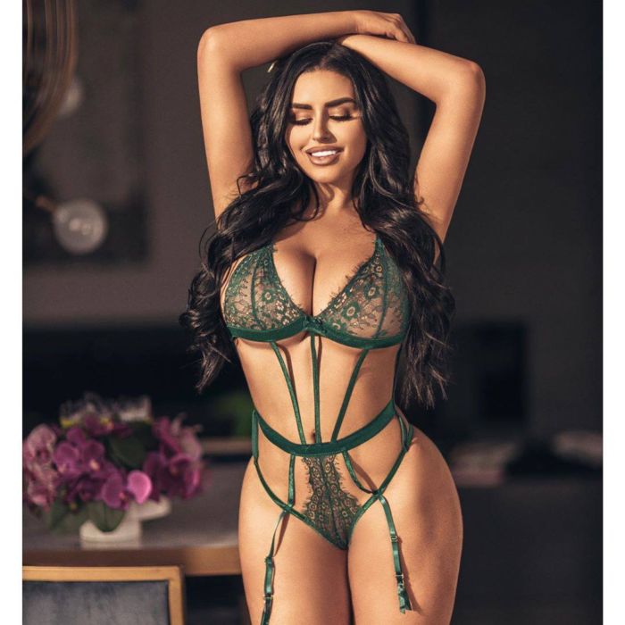 Abigail Ratchford For An Exclusive Lingerie Photoshoot