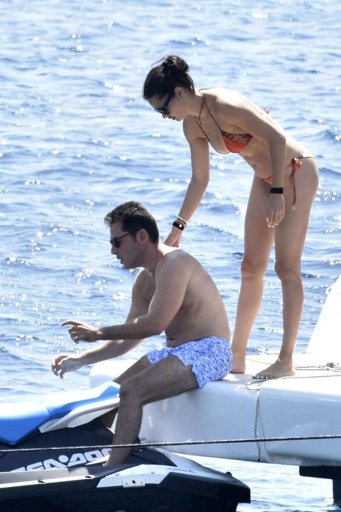 Adriana Lima Vacationing In Bikini On A Yacht In Italy