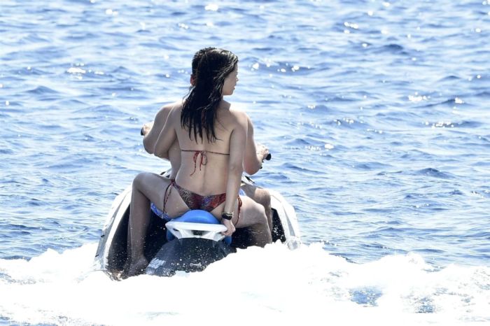 Adriana Lima Vacationing In Bikini On A Yacht In Italy