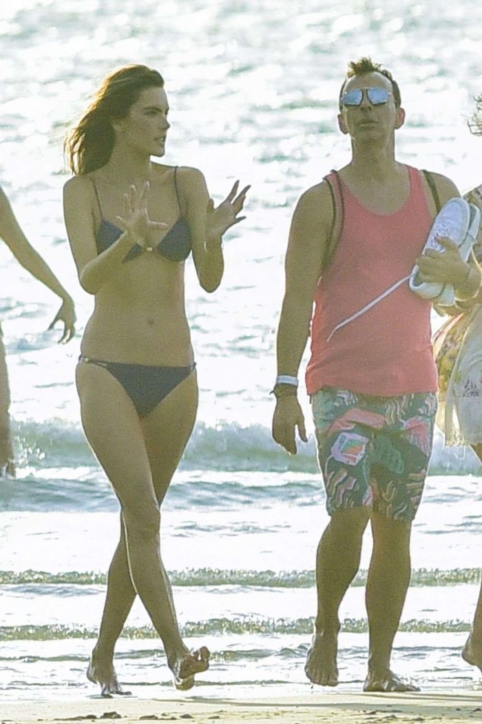 Alessandra Ambrosio Poses In A Bikini For A Photoshoot In Florianopolis