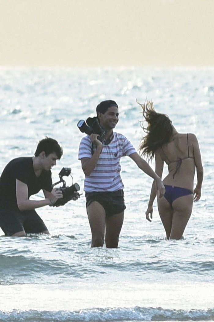 Alessandra Ambrosio Poses In A Bikini For A Photoshoot In Florianopolis
