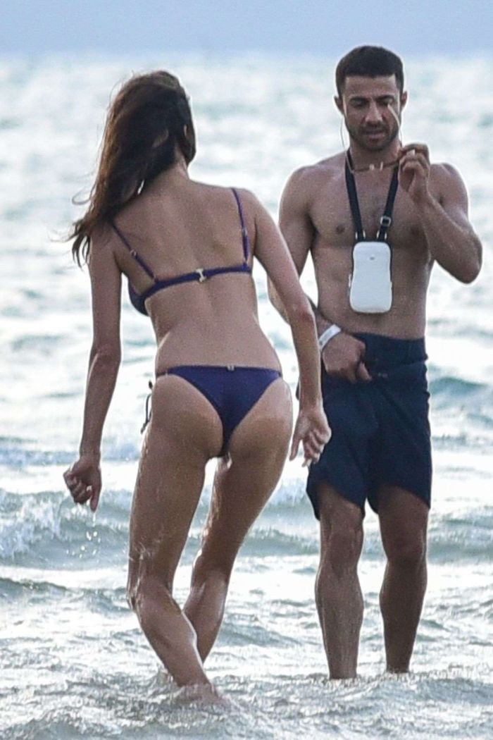 Alessandra Ambrosio Poses In A Bikini For A Photoshoot In Florianopolis