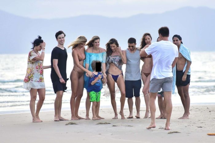 Alessandra Ambrosio Poses In A Bikini For A Photoshoot In Florianopolis