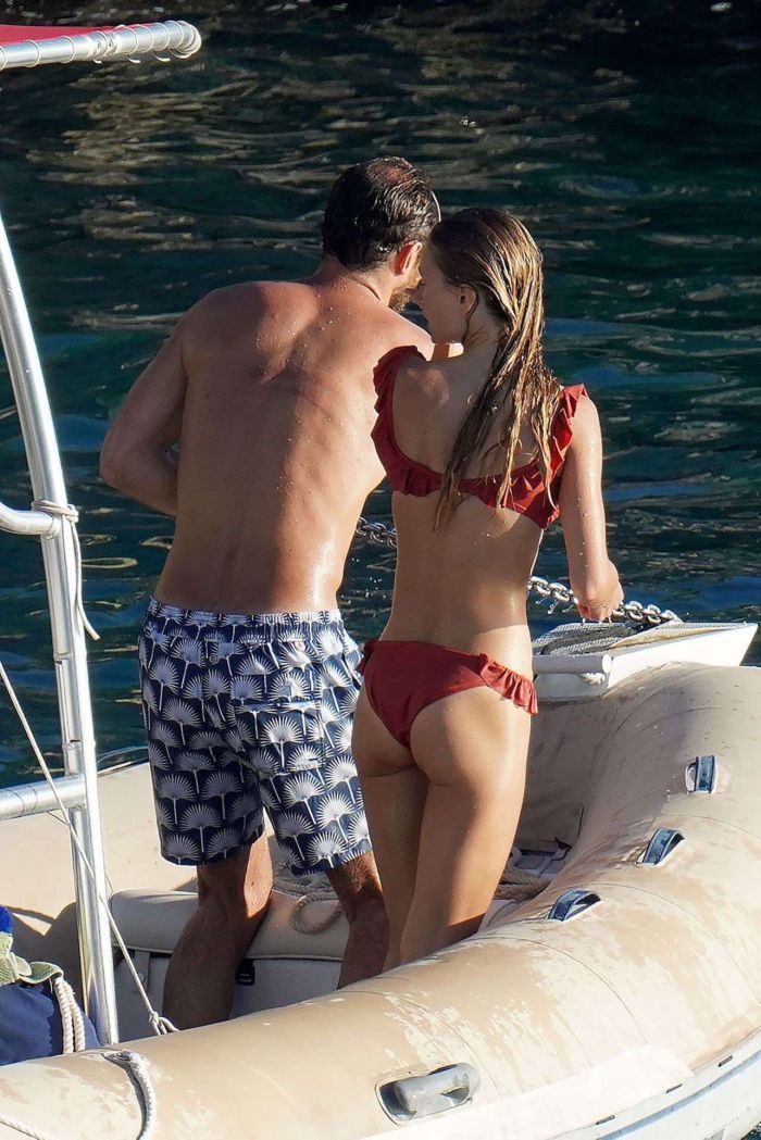 Alizee Thevenet Celebrating New Year With Fiancee On A Boat Trip
