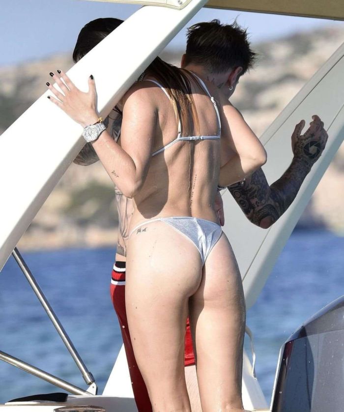 Bella Thorne On A Bikini Vacation At A Yacht In Sardinia