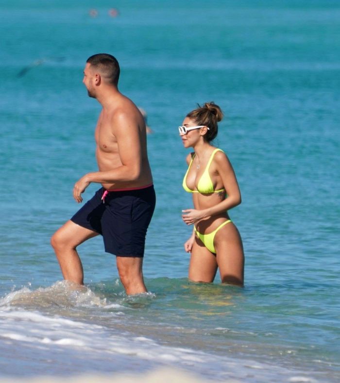 Chantel Jeffries Vacationing In A Bikini At Miami Beach