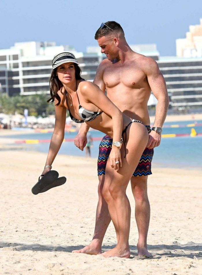 Danielle Lloyd On A Bikini Vacation With Her Husband Michael O'Neill In Dubai