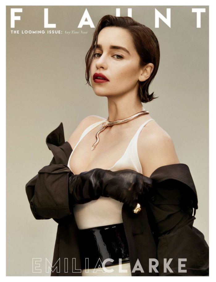 Emilia Clarke Photoshoot For Flaunt Magazine