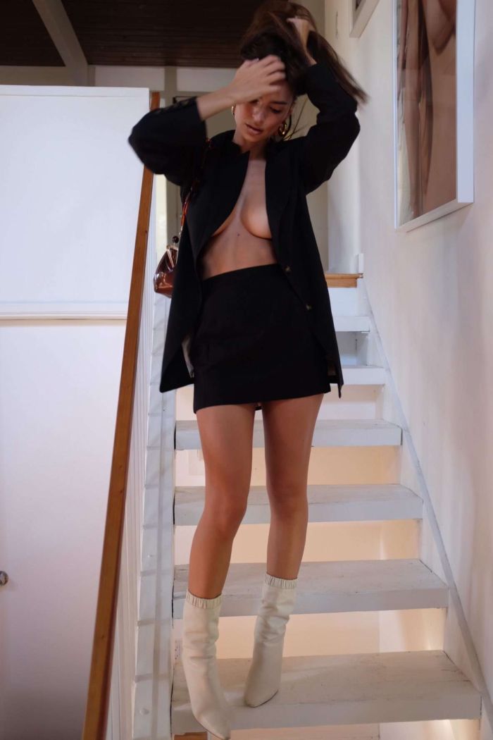 Emily Ratajkowski Showcasing Inamorata Body Collection 2019