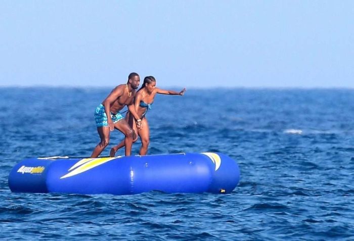 Gabrielle Union And Dwyane Wade Vacationing On A Luxury Yacht In St Tropez