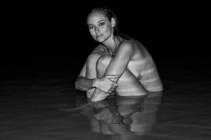 Genevieve Morton Posing In After Dark Collection By Derek Riker 2019