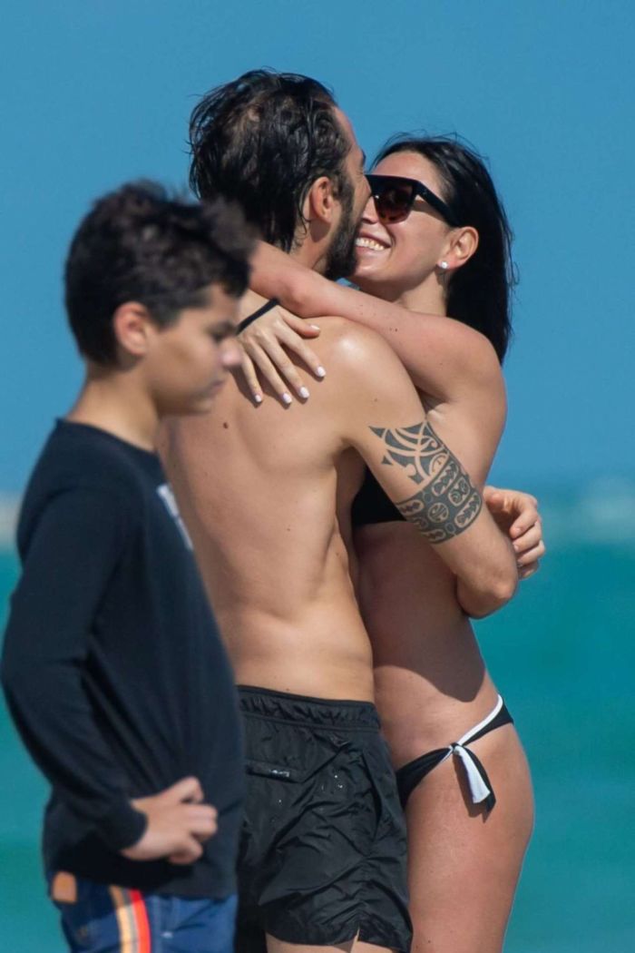 Giorgia Gabriele Enjoying Her Beach Day In Miami