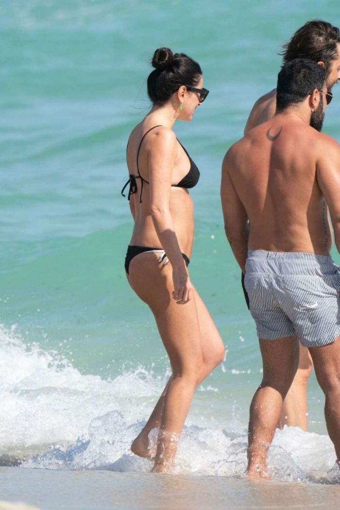 Giorgia Gabriele Enjoying Her Beach Day In Miami