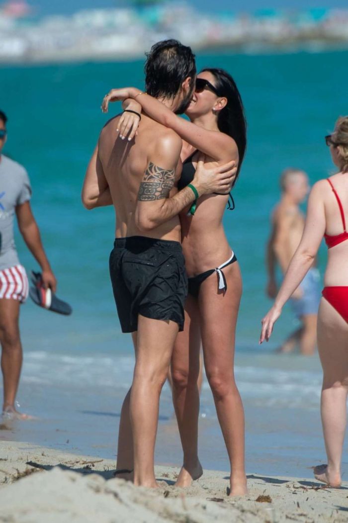 Giorgia Gabriele Enjoying Her Beach Day In Miami