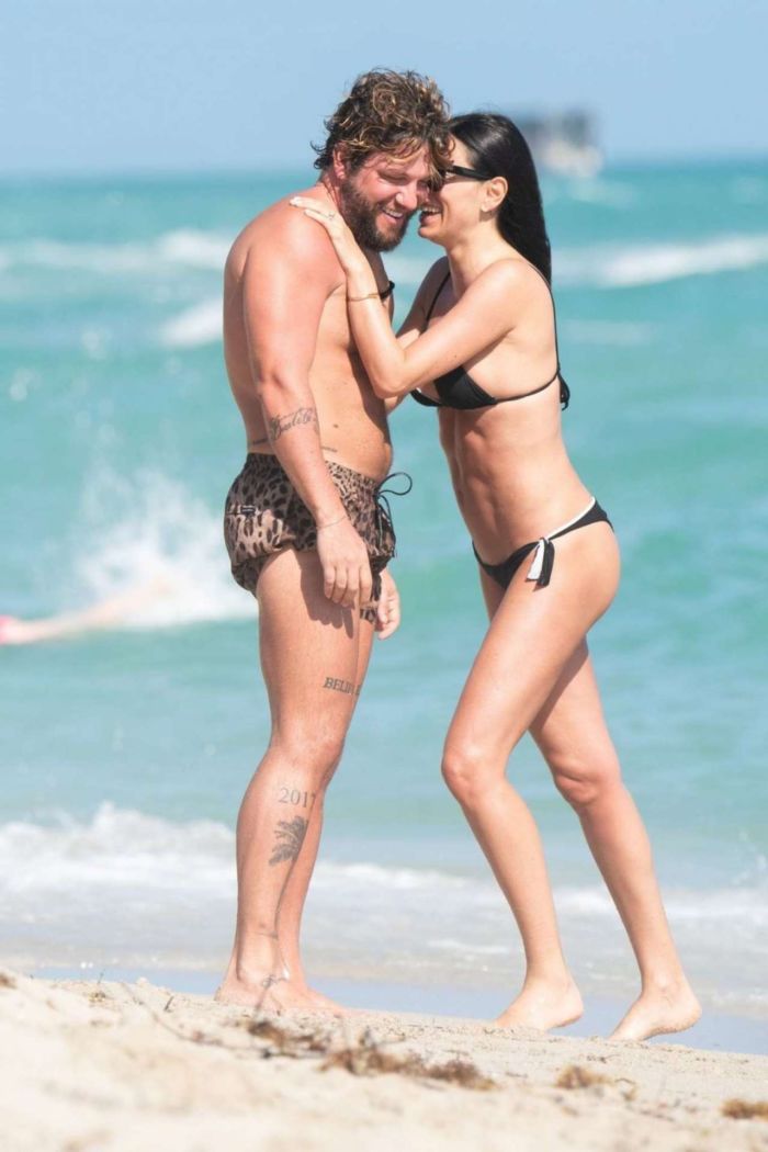 Giorgia Gabriele Enjoying Her Beach Day In Miami