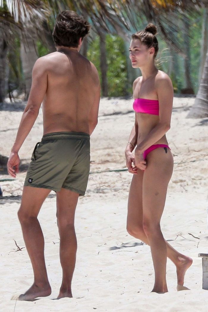 Grace Elizabeth On A Bikini Vacation At The Beach In Tulum