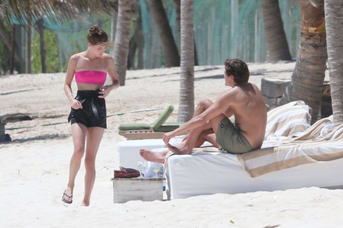 Grace Elizabeth On A Bikini Vacation At The Beach In Tulum