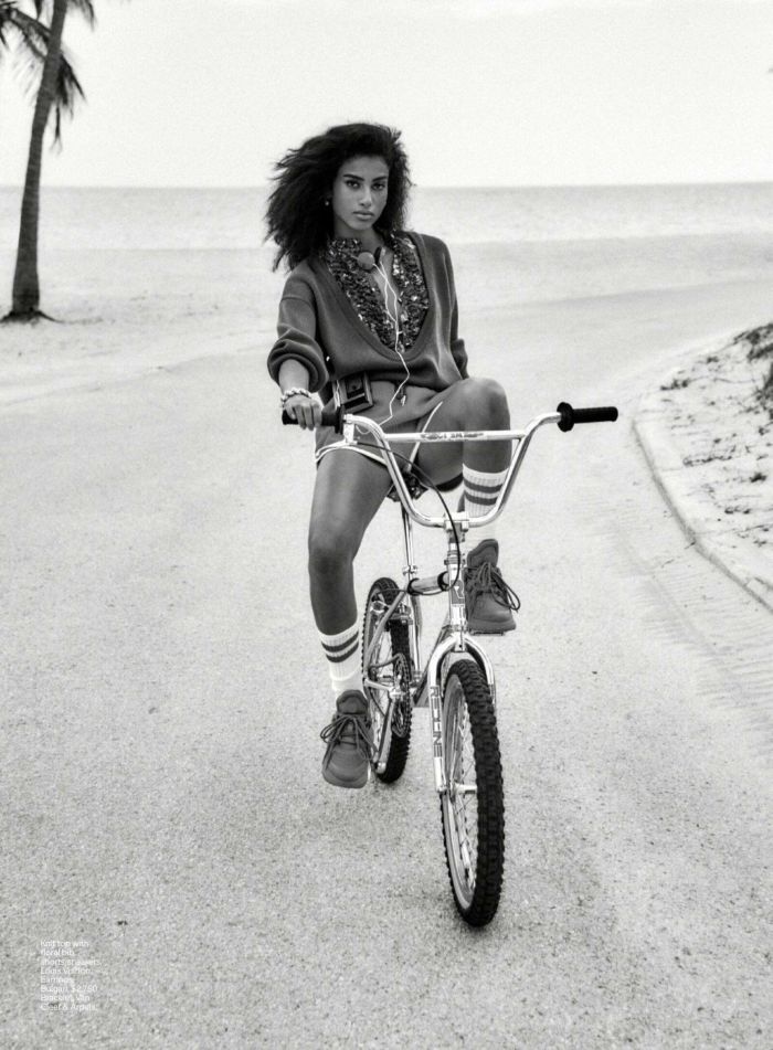 Dutch Model Imaan Hammam Shoots For Elle Magazine 2020