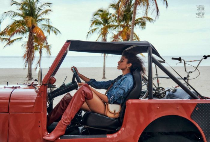 Dutch Model Imaan Hammam Shoots For Elle Magazine 2020