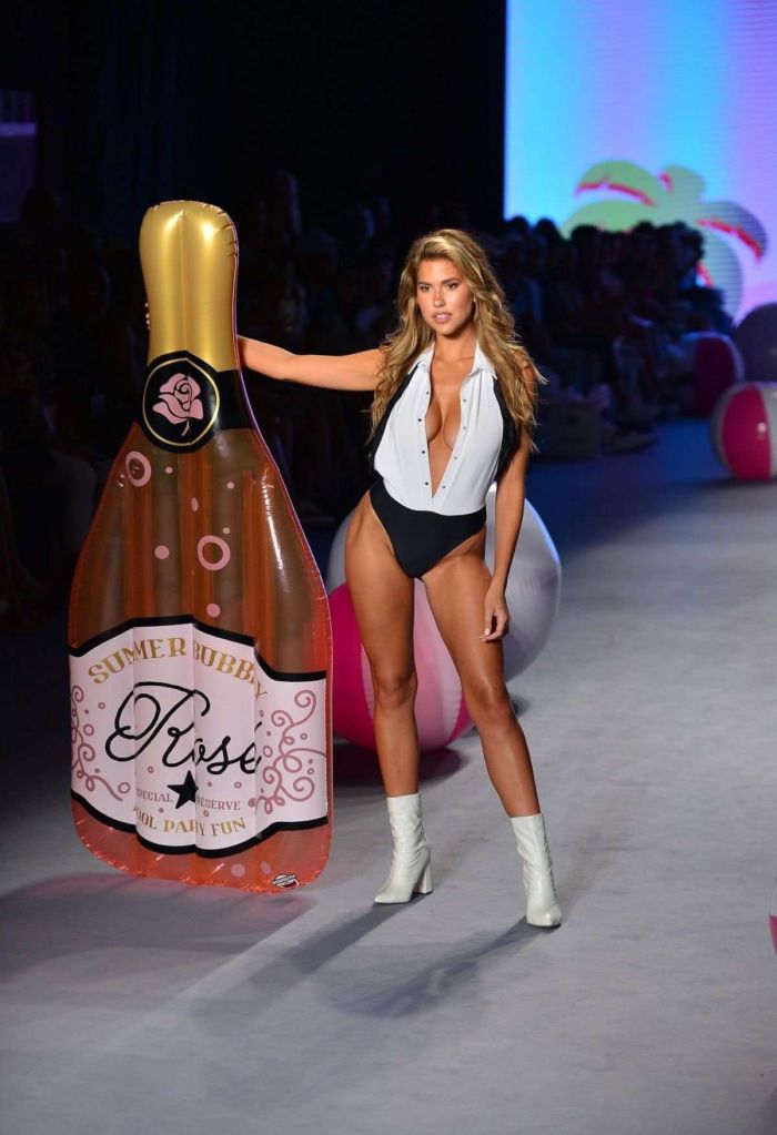 Kara Del Toro Walks At Chloe Rose Swimwear Runway Show At Miami Swim Week