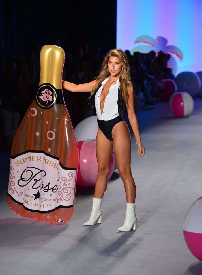 Kara Del Toro Walks At Chloe Rose Swimwear Runway Show At Miami Swim Week