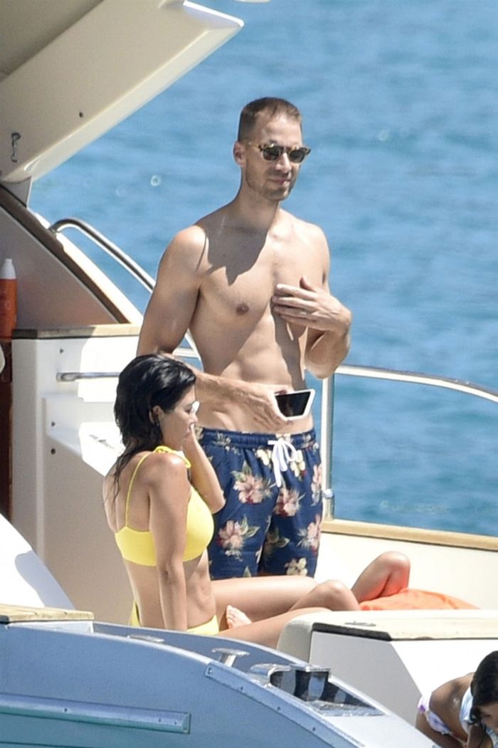 Kourtney Kardashian During Her Vacation On A Yacht In Corsica