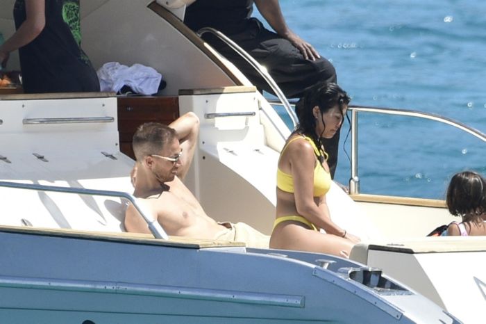 Kourtney Kardashian During Her Vacation On A Yacht In Corsica