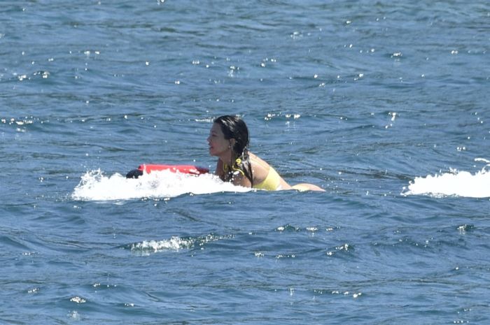 Kourtney Kardashian During Her Vacation On A Yacht In Corsica