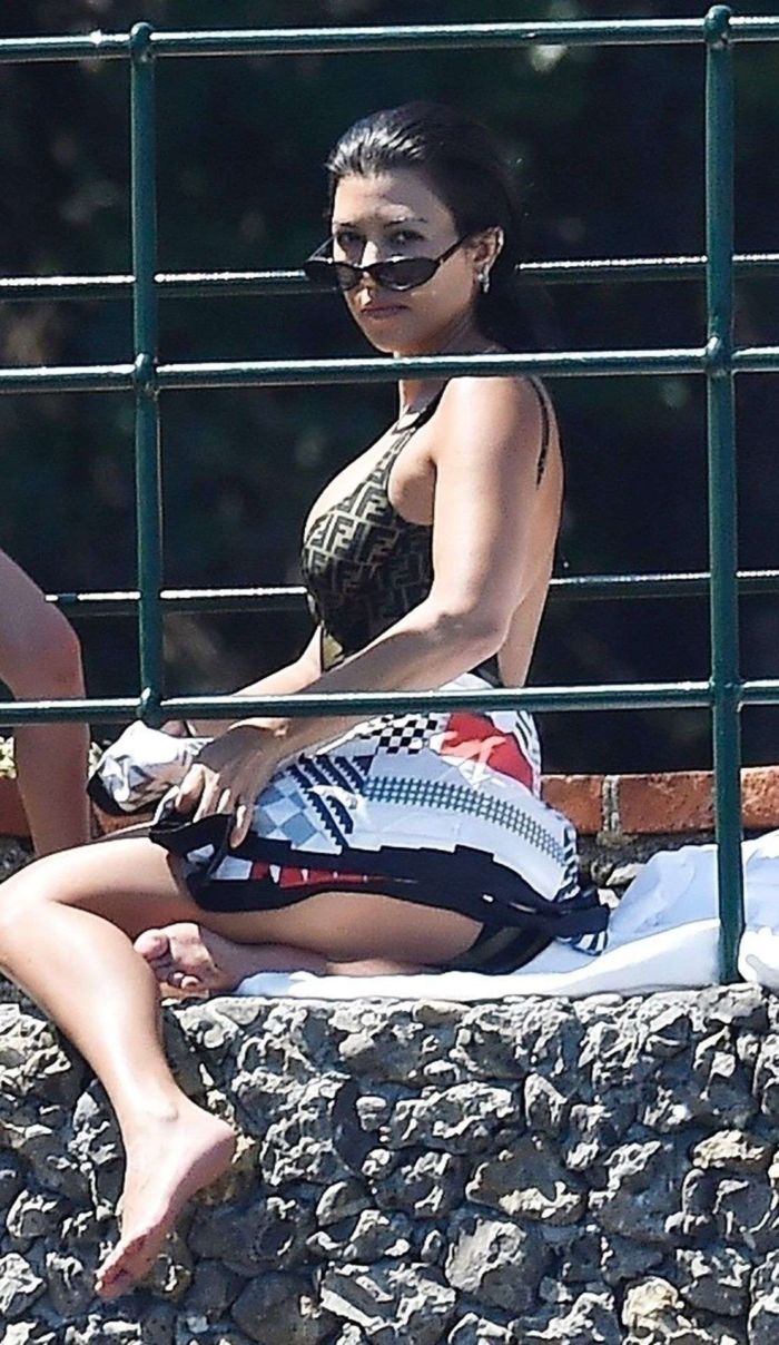Kourtney Kardashian On A Swimsuit Vacation In Portofino