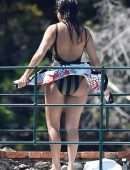Kourtney Kardashian On A Swimsuit Vacation In Portofino
