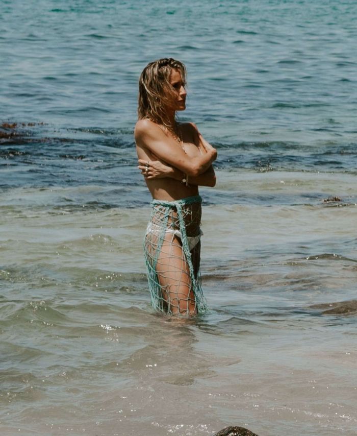 Kristin Cavallari Poses For A Photoshoot At A Beach In Mexico
