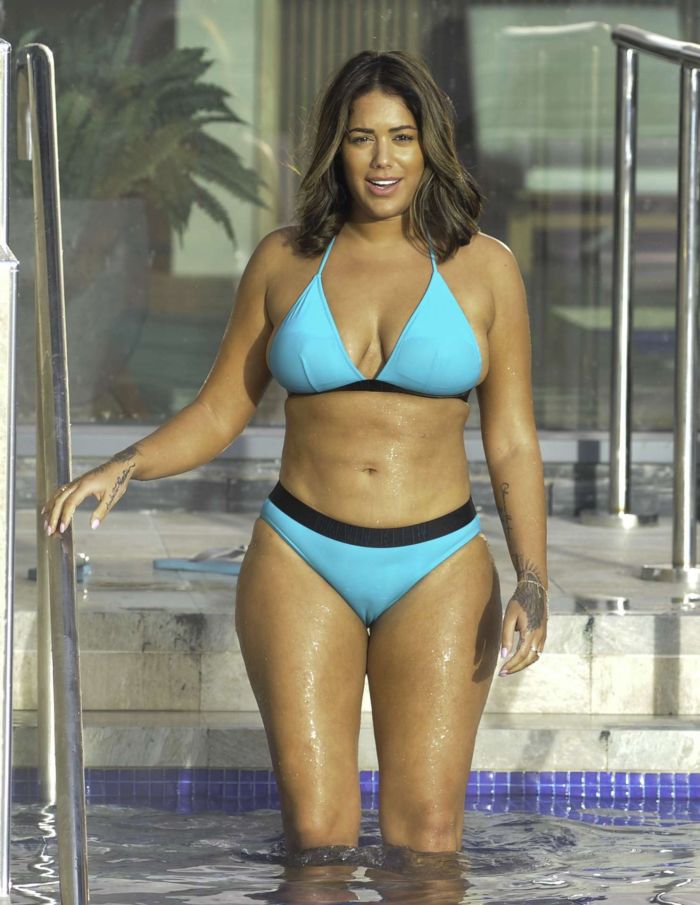 Malin Andersson Enjoying Her Day Out In Bikini At The Carden Park Spa