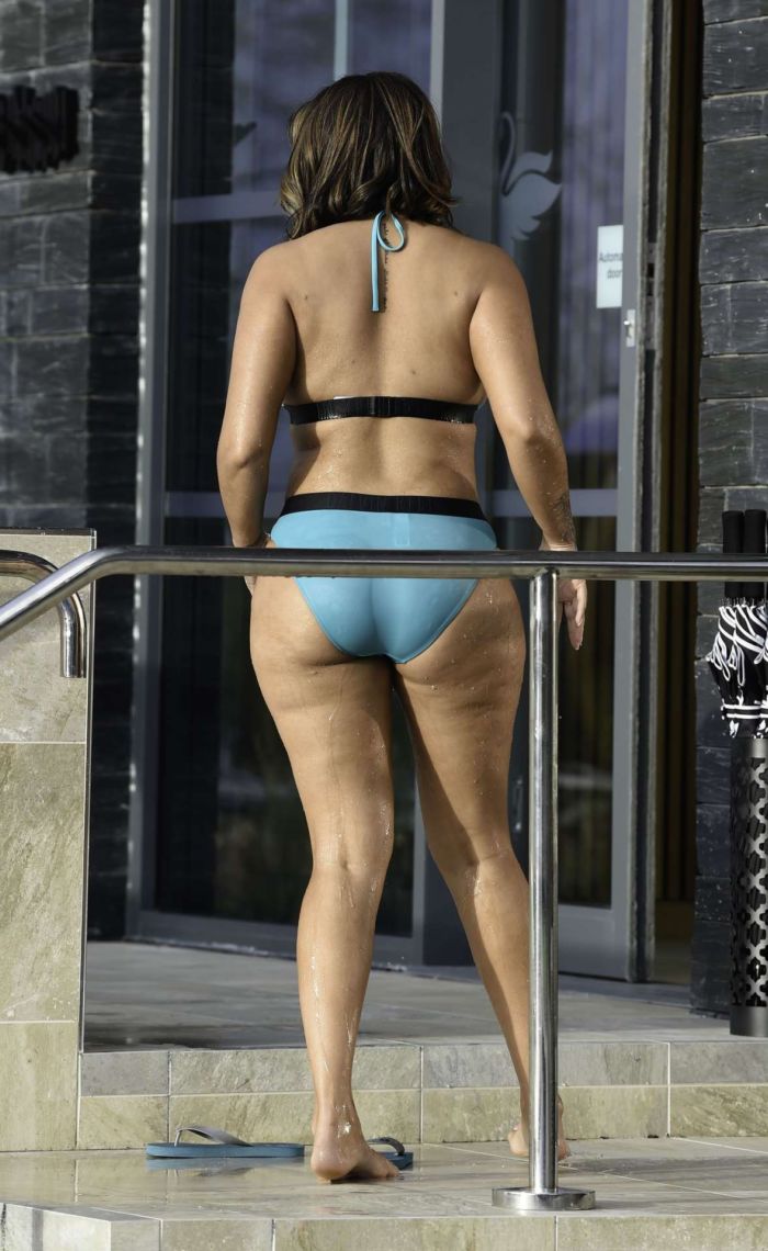 Malin Andersson Enjoying Her Day Out In Bikini At The Carden Park Spa