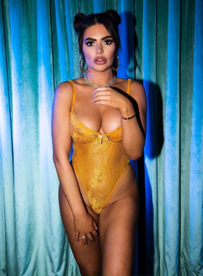 Megan Barton Hanson Poses For Love Island Promo Shoot