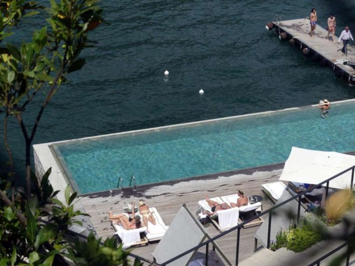 Miley Cyrus On A Bikini Vacation In Lake Como
