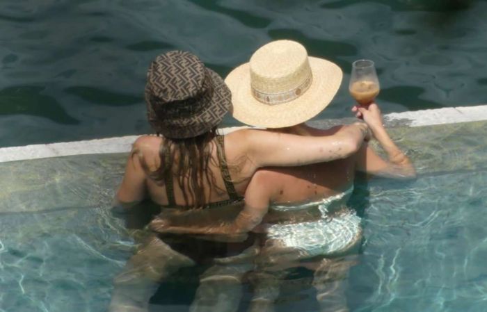Miley Cyrus On A Bikini Vacation In Lake Como