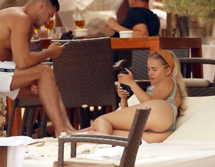Molly-Mae Hague And Tommy Fury Spotted Relaxing In Ibiza