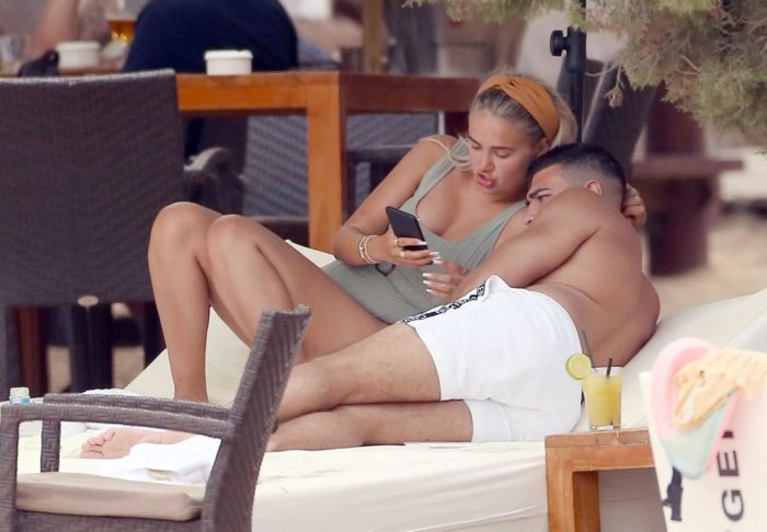 Molly-Mae Hague And Tommy Fury Spotted Relaxing In Ibiza