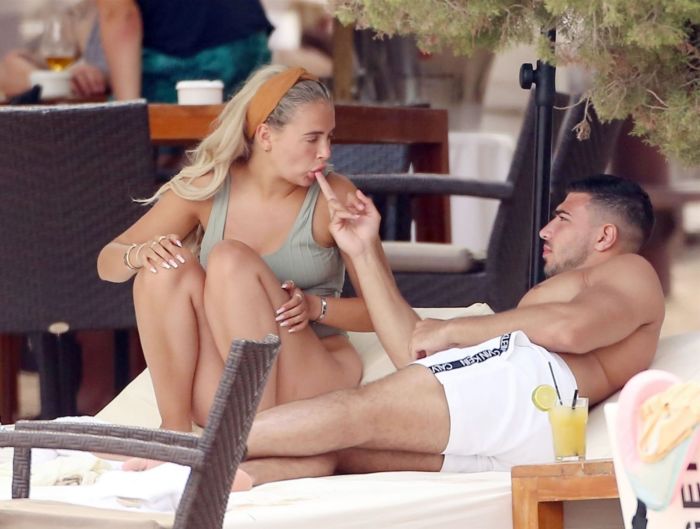 Molly-Mae Hague And Tommy Fury Spotted Relaxing In Ibiza