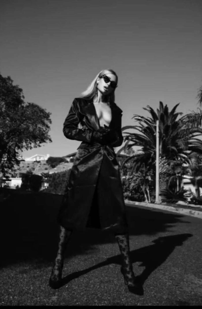 Paris Hilton Poses For Her Latest Photoshoot