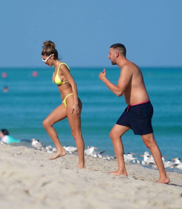 Patricia Contreras Poses For A Bikini Photoshoot At Miami Beach