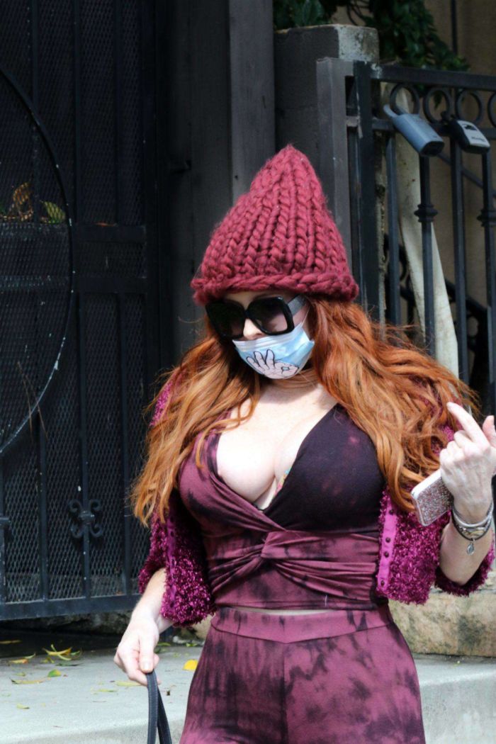 Phoebe Price Spotted Out In A Mask Out In Los Angeles