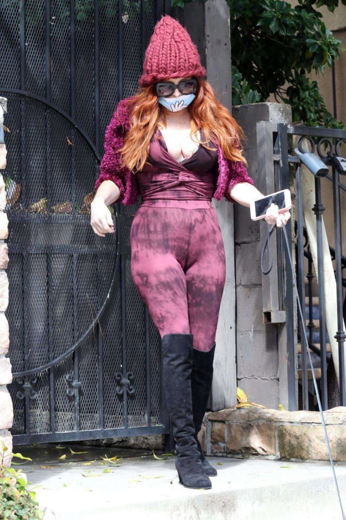 Phoebe Price Spotted Out In A Mask Out In Los Angeles