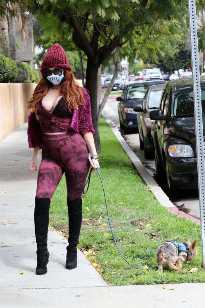 Phoebe Price Spotted Out In A Mask Out In Los Angeles