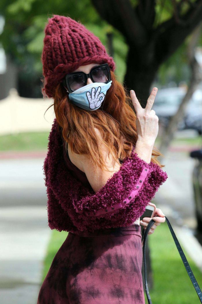 Phoebe Price Spotted Out In A Mask Out In Los Angeles