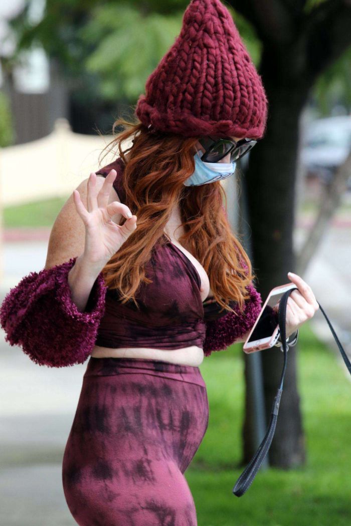 Phoebe Price Spotted Out In A Mask Out In Los Angeles