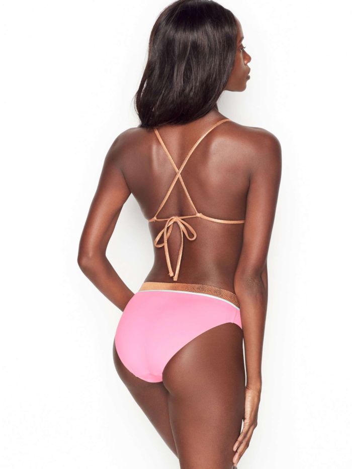 Riley Montana Showcasing Victoria's Secret Swimwear Collection