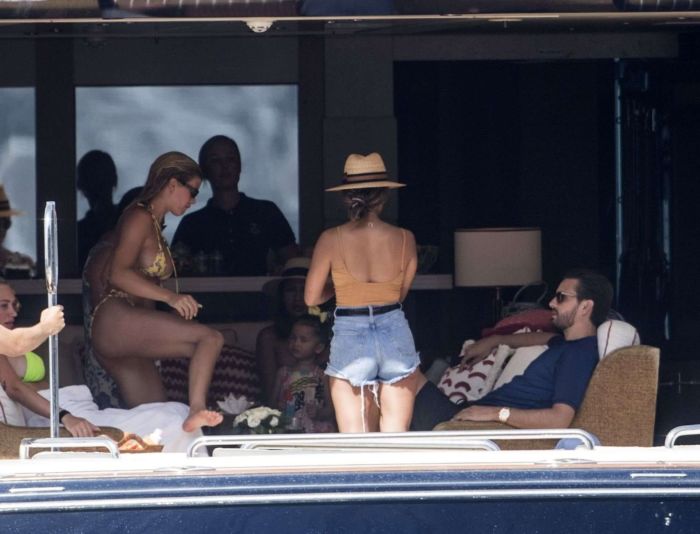 Sofia Richie On A Vacation In Bikini On A Yacht In Capri