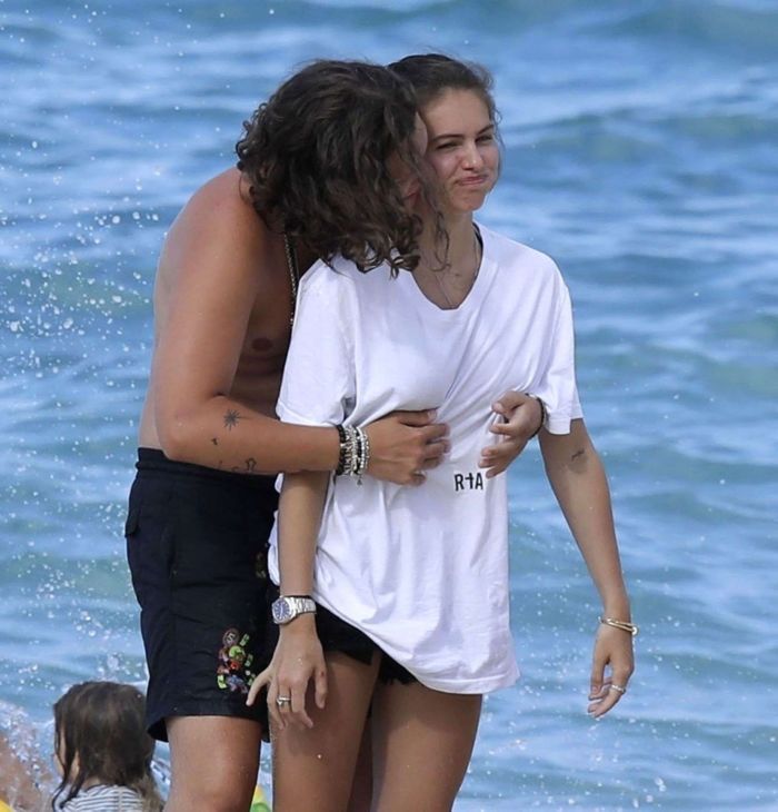 Thylane Blondeau On A Bikini Vacation In St Barts