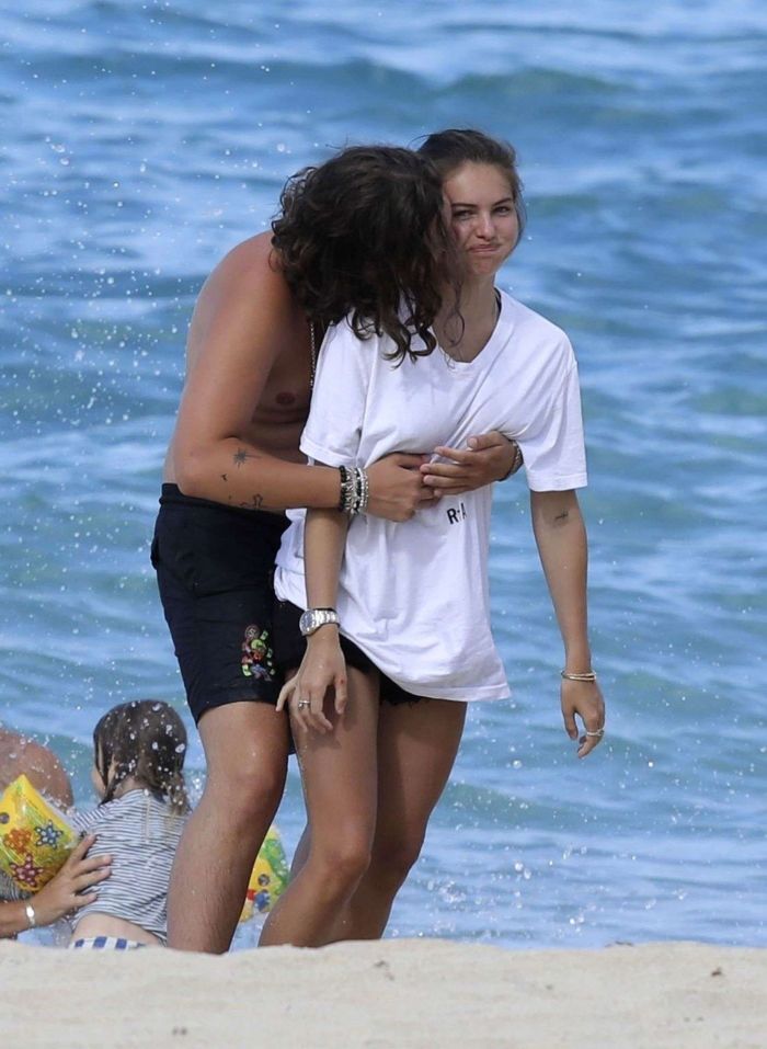 Thylane Blondeau On A Bikini Vacation In St Barts